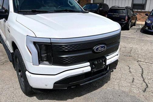Oxford White 2023 Ford F-150 Lightning XLT