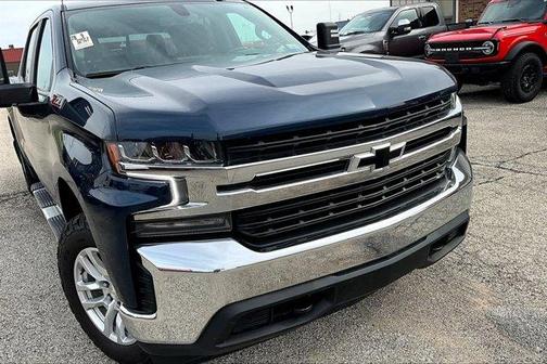 Blue Metallic 2021 Chevrolet Silverado 1500 LT