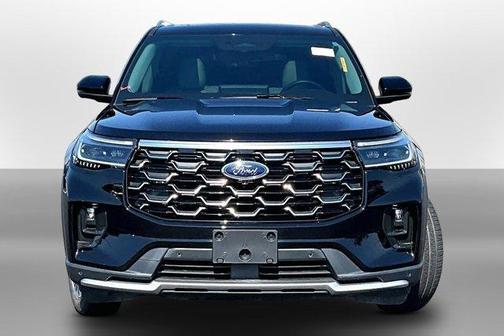 Black 2025 Ford Explorer Platinum 4WD