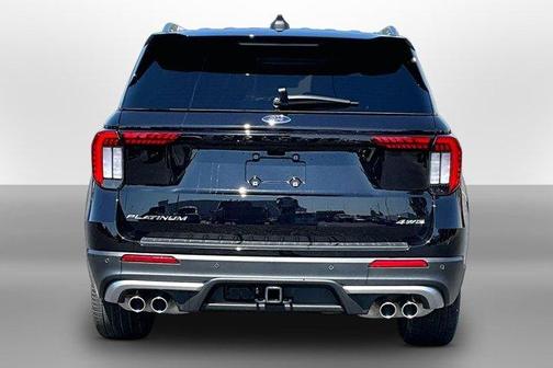 Black 2025 Ford Explorer Platinum 4WD