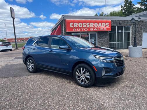 Blue 2024 Chevrolet Equinox LT