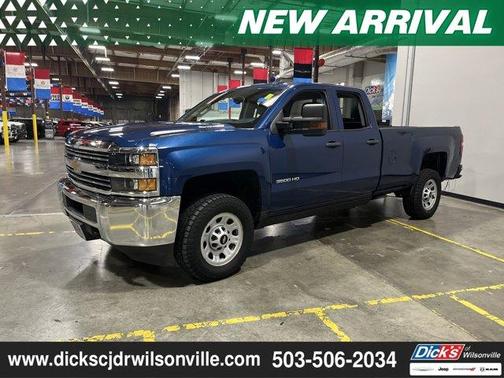 Deep Ocean Blue Metallic 2016 Chevrolet Silverado 3500 WT