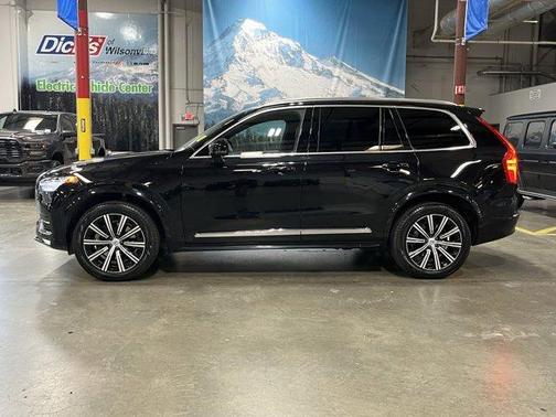 Black 2024 Volvo XC90 B6 Plus Bright Theme 7-Seater