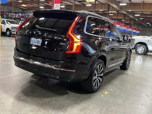 Black 2024 Volvo XC90 B6 Plus Bright Theme 7-Seater