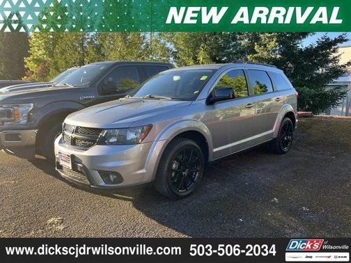 Billet Silver Metallic Clearcoat 2016 Dodge Journey SXT