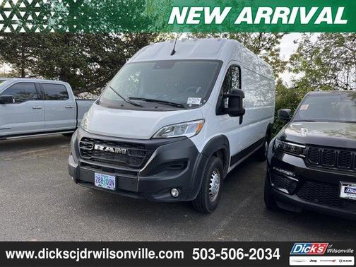 Bright White Clearcoat 2026 RAM ProMaster 2500 High Roof