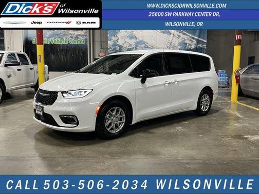 Bright White Clearcoat 2026 Chrysler Pacifica Select