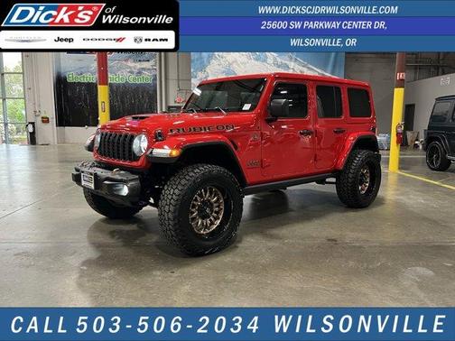 Firecracker Red Clearcoat 2024 Jeep Wrangler Rubicon 392