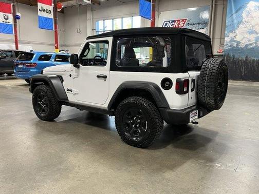 Bright White Clearcoat 2024 Jeep Wrangler Sport