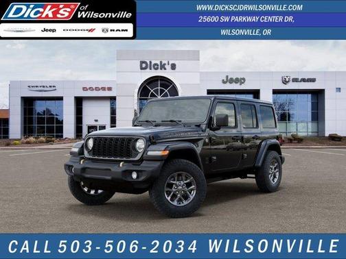 Black Clearcoat 2026 Jeep Wrangler 85th Anniversary