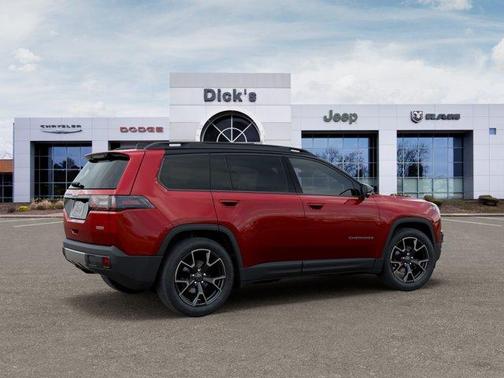 Red 2026 Jeep Cherokee Overland