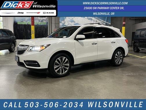 White 2016 Acura MDX 3.5L