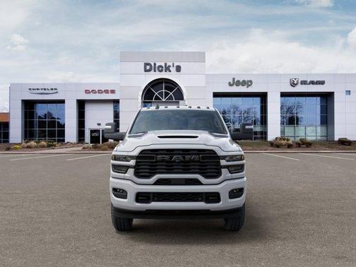 Bright White Clearcoat 2026 RAM 2500 Black Express