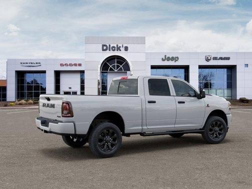 Bright White Clearcoat 2026 RAM 2500 Black Express