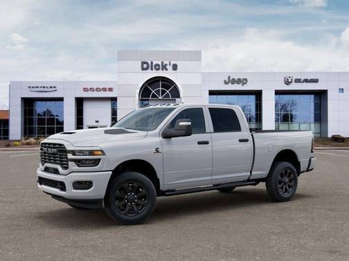 Bright White Clearcoat 2026 RAM 2500 Black Express