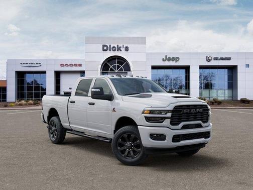 Bright White Clearcoat 2026 RAM 2500 Black Express