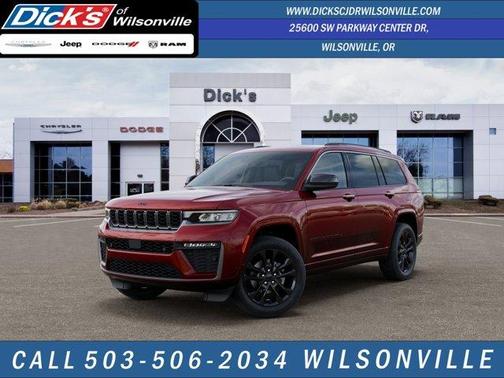 Velvet Red Pearlcoat 2026 Jeep Grand Cherokee L Limited