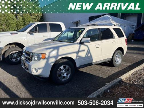 White Suede 2012 Ford Escape Limited