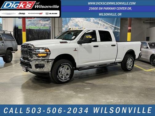 Bright White Clearcoat 2026 RAM 2500 Tradesman