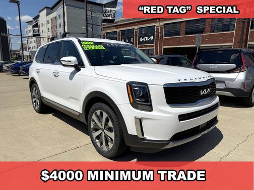 WHITE 2022 Kia Telluride S