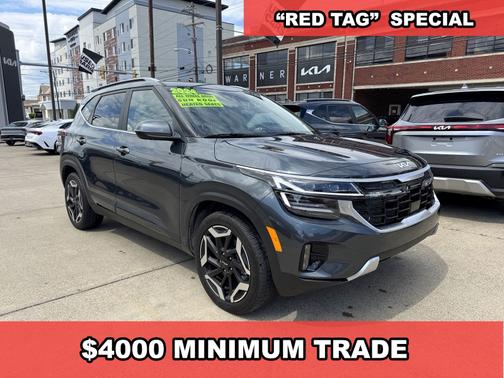 GRAY 2024 Kia Seltos SX