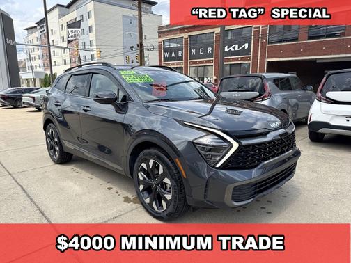 GRAY 2024 Kia Sportage X-Line