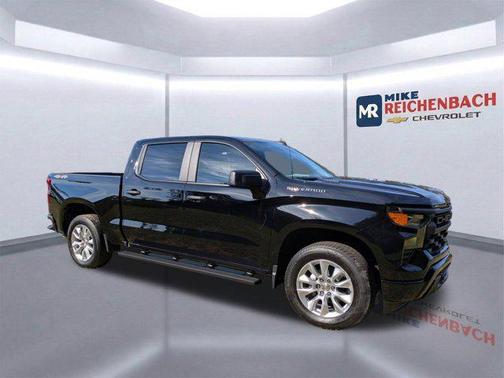 Black 2026 Chevrolet Silverado 1500 Custom