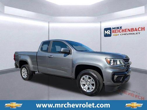 Satin Steel Metallic 2022 Chevrolet Colorado LT