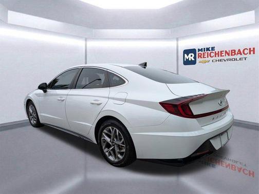 Quartz White 2021 Hyundai SONATA SEL