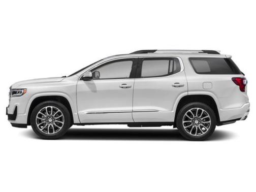 White Frost Tricoat 2021 GMC Acadia Denali