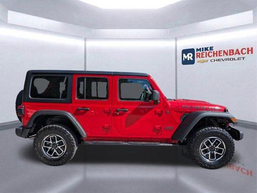Firecracker Red Clearcoat 2024 Jeep Wrangler Rubicon