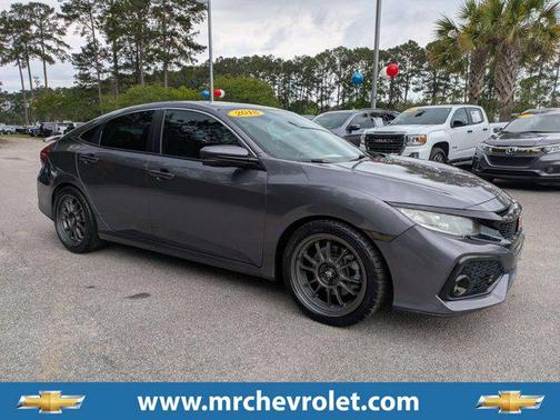Polished Metal Metallic 2018 Honda Civic Si