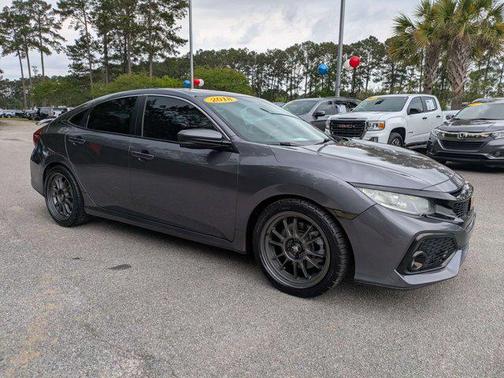 Polished Metal Metallic 2018 Honda Civic Si