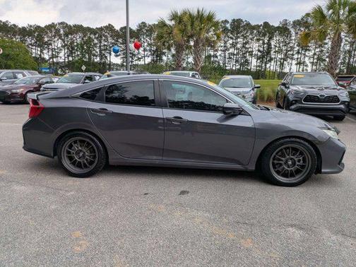 Polished Metal Metallic 2018 Honda Civic Si