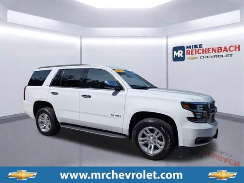 Summit White 2020 Chevrolet Tahoe LT