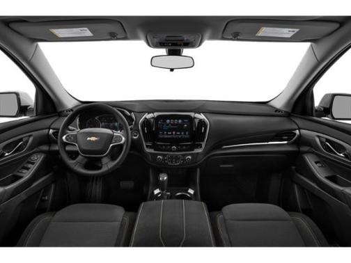 Silver Ice Metallic 2021 Chevrolet Traverse LT Cloth