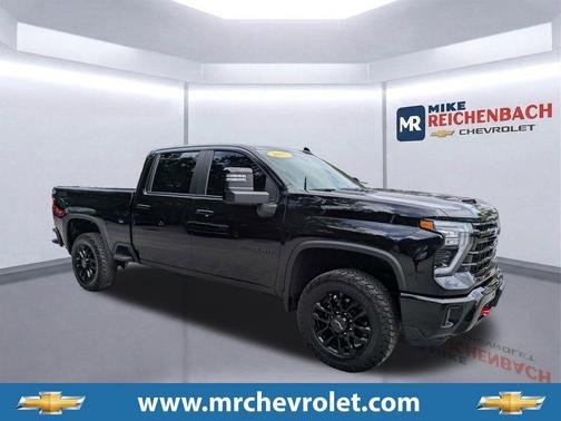 Black 2025 Chevrolet Silverado 2500 LT