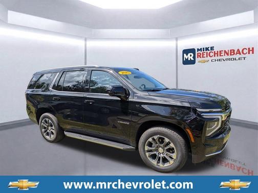 Black 2025 Chevrolet Tahoe LS