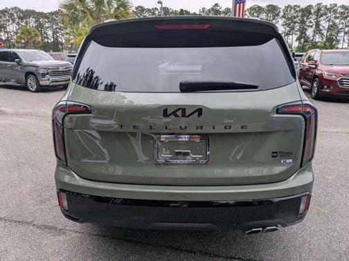 Jungle Green 2025 Kia Telluride SX X-Line