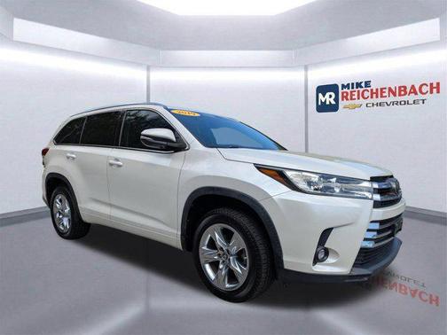 Blizzard Pearl 2019 Toyota Highlander Limited