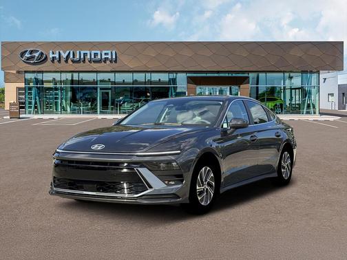 Portofino Gray 2026 Hyundai SONATA Hybrid Base