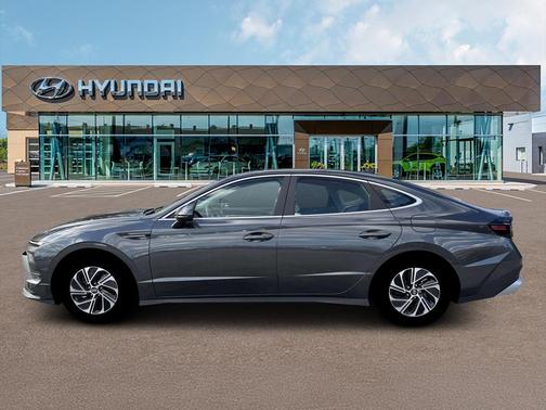 Portofino Gray 2026 Hyundai SONATA Hybrid Base