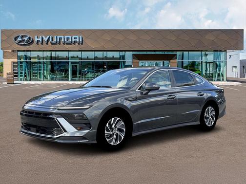 Portofino Gray 2026 Hyundai SONATA Hybrid Base