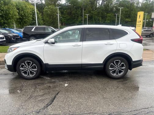 Platinum White Pearl 2022 Honda CR-V AWD EX