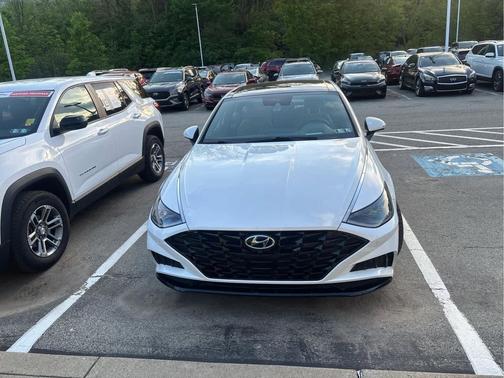 Serenity White 2023 Hyundai SONATA Limited