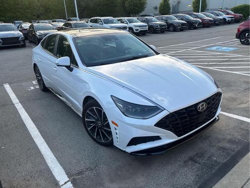 Serenity White 2023 Hyundai SONATA Limited