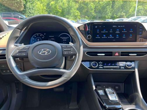 Serenity White 2023 Hyundai SONATA Limited