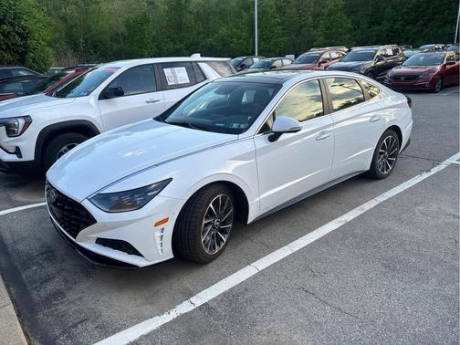 Serenity White 2023 Hyundai SONATA Limited
