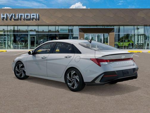 Serenity White 2026 Hyundai ELANTRA Sport