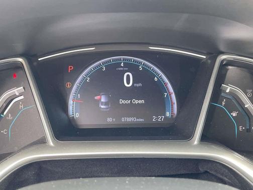 Molten Lava Pearl 2019 Honda Civic EX-L